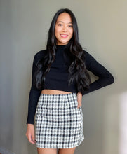 Load image into Gallery viewer, Black & White Cher Checker Mini