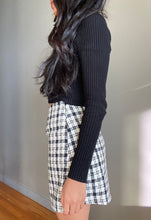 Load image into Gallery viewer, Black & White Cher Checker Mini