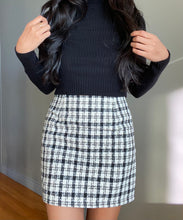 Load image into Gallery viewer, Black & White Cher Checker Mini