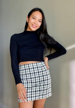 Load image into Gallery viewer, Black & White Cher Checker Mini