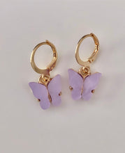 Load image into Gallery viewer, Mini Butterfly Hoops
