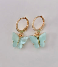 Load image into Gallery viewer, Mini Butterfly Hoops
