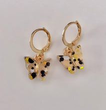 Load image into Gallery viewer, Mini Butterfly Hoops
